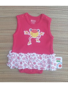 Pelele bebé niña ranita...