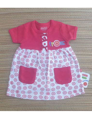 Vestido bebé niña ranita Fisher Price