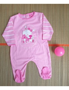 Pelele conejita rosa