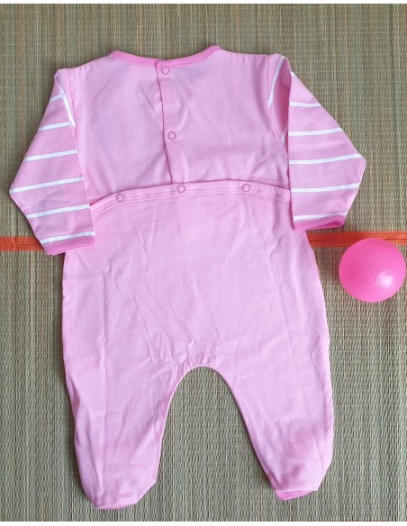 Pelele conejita rosa